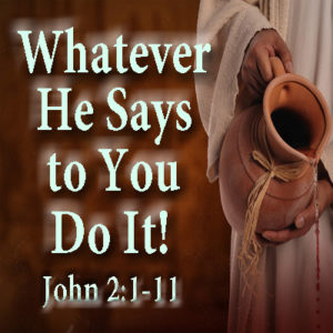 What He Tells You To Do – Do It! – Columbus Street Church of Christ